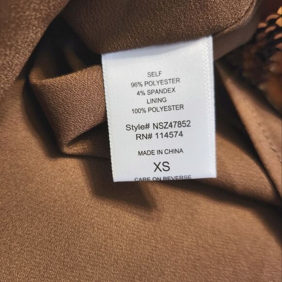 Anthropologie RO & DE Sequin Velvet Cami Top Gold Size XS New - Picture 6 of 6